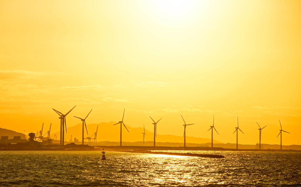 Wind-generated electricity of dusk Ⅱ