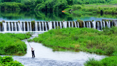 Season of Ayu Fishing