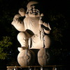 暗闇に浮かび上がる大黒天