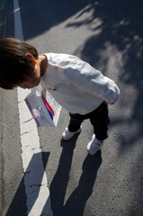 影がとれないよ