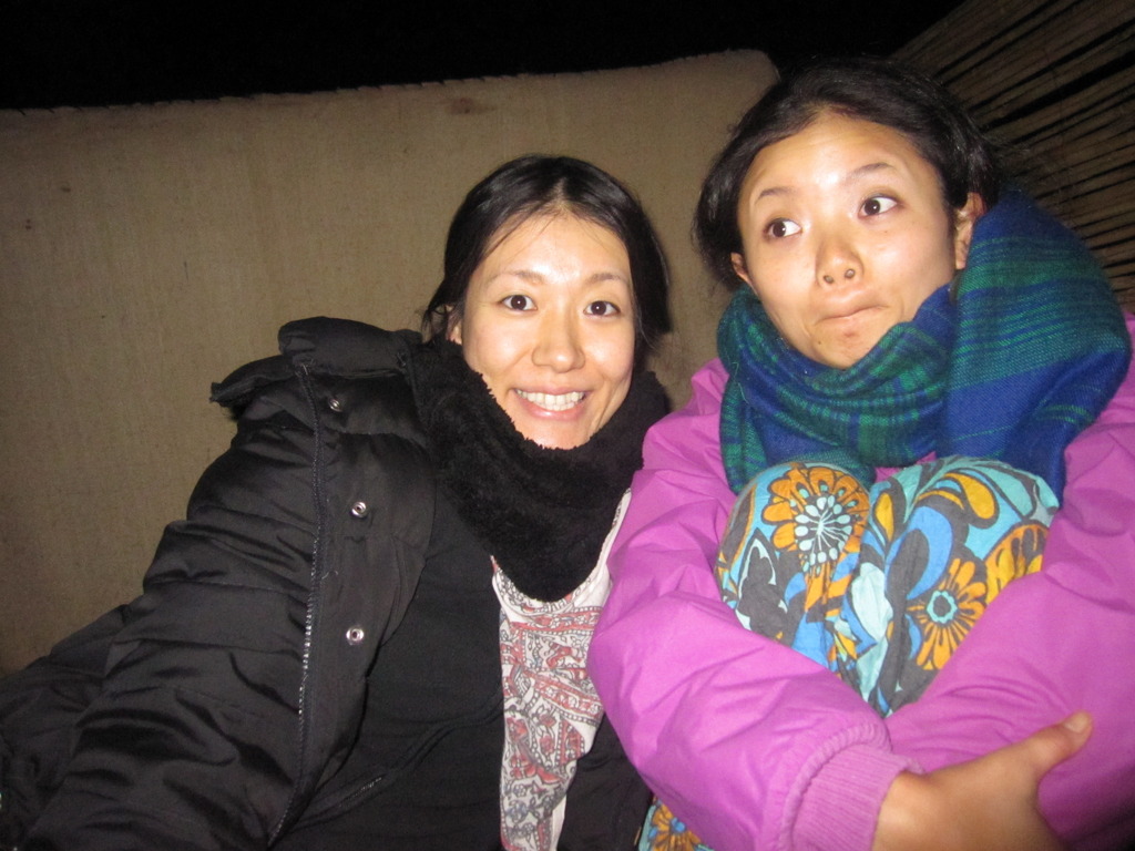 after caraving the desert