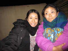 after caraving the desert