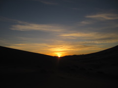 finally the sun shows up!