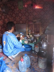 hassan was making our breakfast