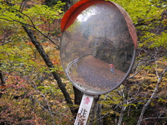 ミラーに写る遊び