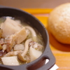 いろいろ茸と根菜のスープ