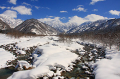 　剱岳春景