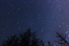 裏山の夜空２