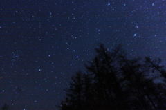 裏山の夜空１