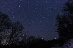 裏山の夜空３