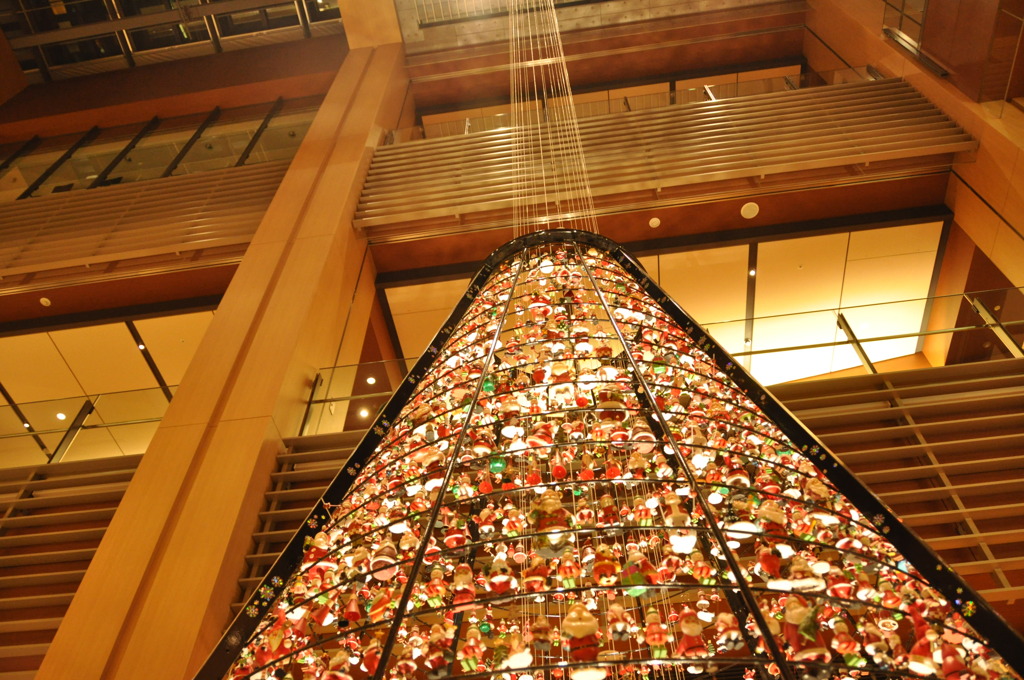 ミッドタウンのサンタと仲間達