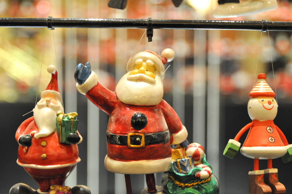 ミッドタウンのサンタと仲間達