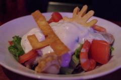 スモーカー大佐のモクモク海軍サラダ。