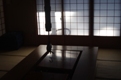 旅先　囲炉裏。