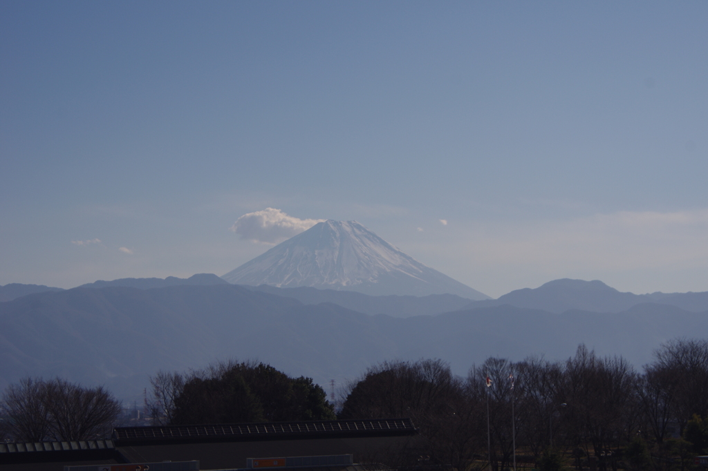 双葉SAからの富士山。