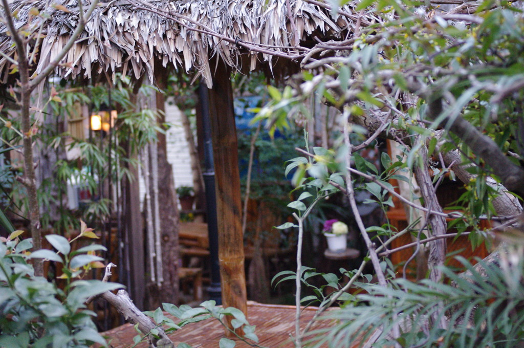 隠れ家的なお店。