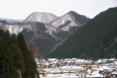 因幡の国散歩　戸倉峠の雪景色　若桜町