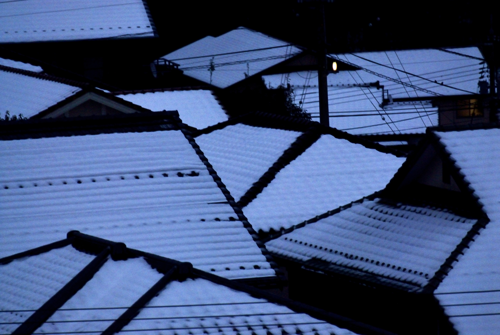 松江百景　雪の朝　3
