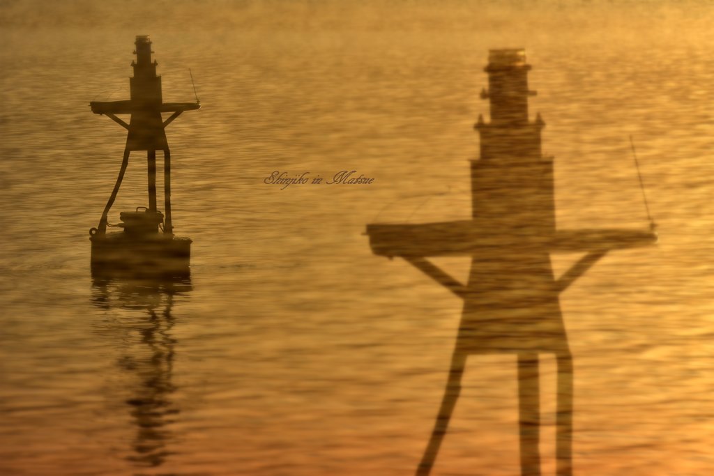 ninjinの松江百景 宍道湖夕景3