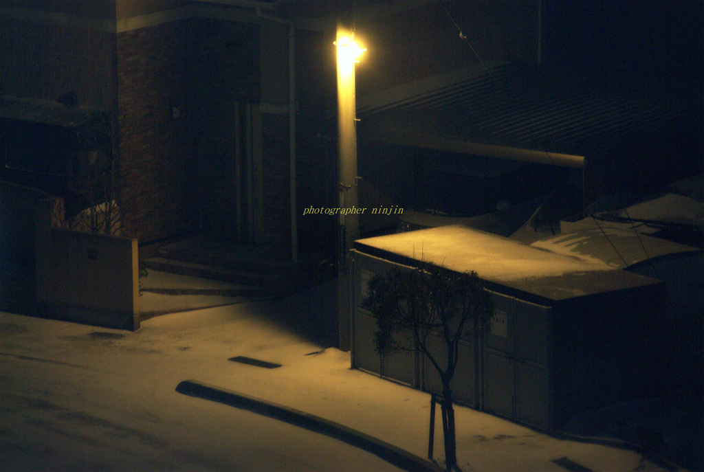 ninjinの松江百景　雪の夜2