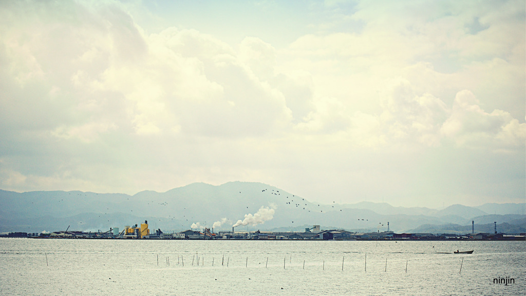 松江百景　工場のある風景　１