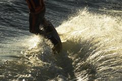 飛沫揚がる　宍道湖　2
