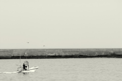 伯耆の国散歩　漁港の朝2