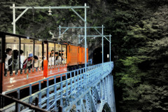 黒部源流の旅　黒部峡谷鉄道2