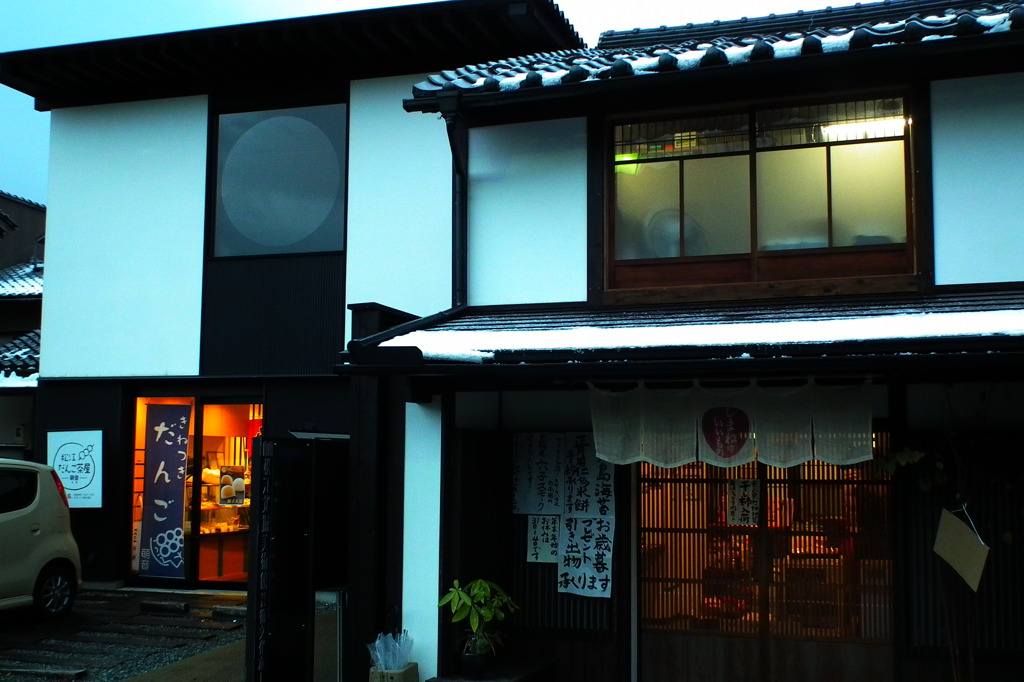 松江百景 堀端の風景　じげもん