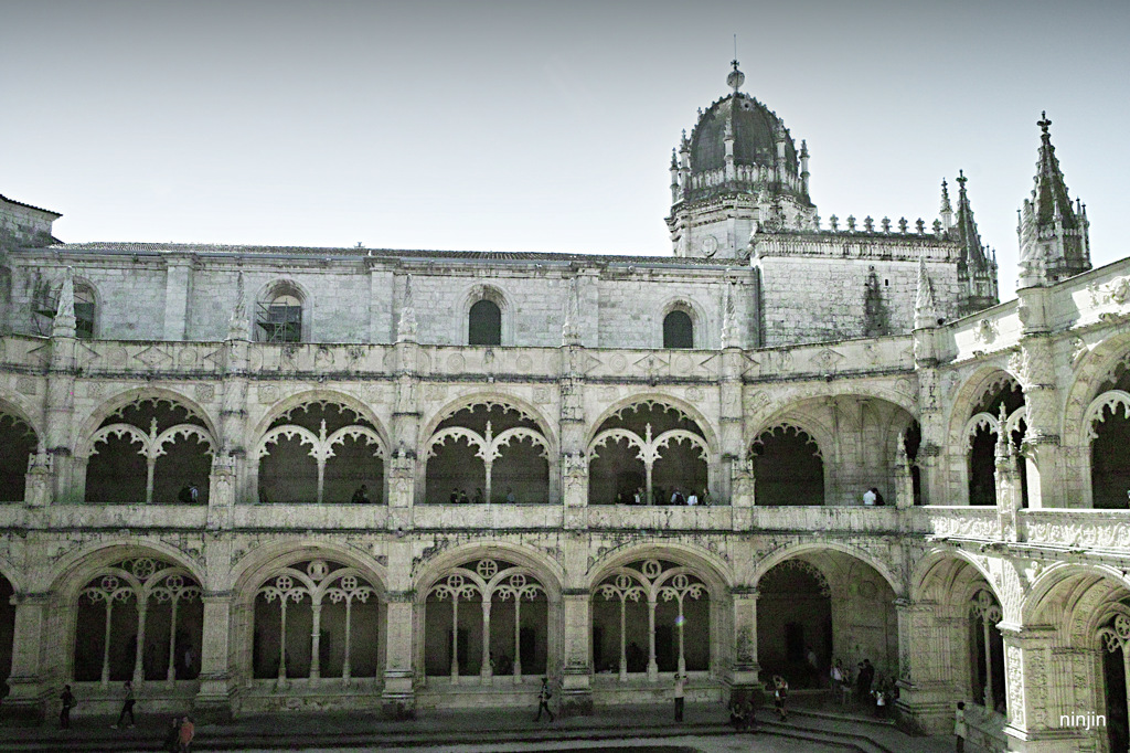 イベリヤ半島の旅　ジェロニモス修道院　リスボン　1