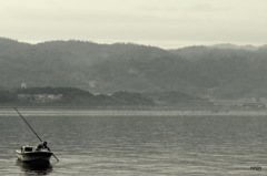 松江百景　湖上の営み　宍道湖１