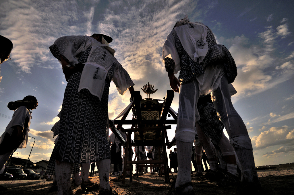 伯耆の国散歩　祭りの醍醐味 湊神社例大祭　2