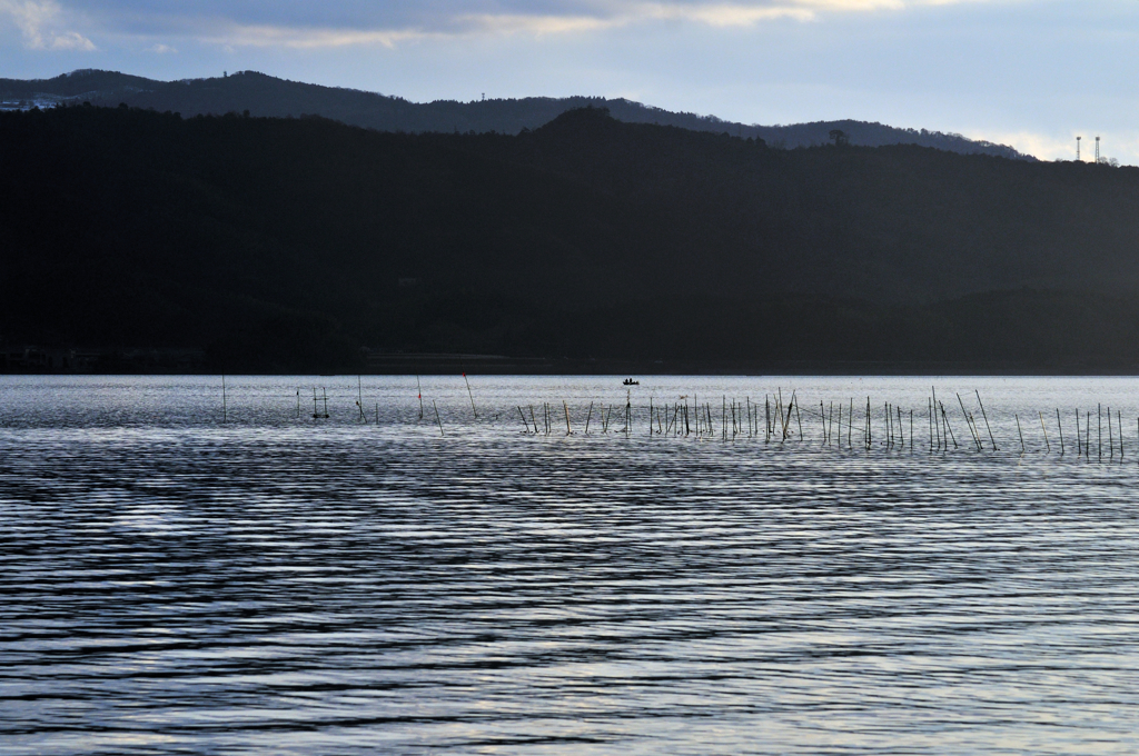 松江百景　湖面の煌めき　宍道湖2