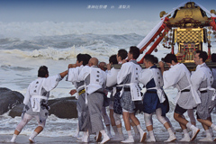 伯耆の国散歩　湊神社例大祭1