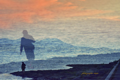 ninjinの松江百景 　宍道湖 in the twilight　4