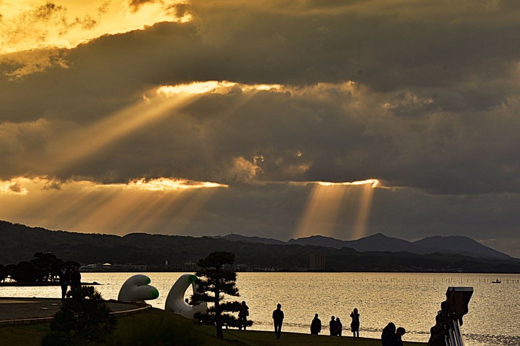 ninjinの松江百景  宍道湖夕景