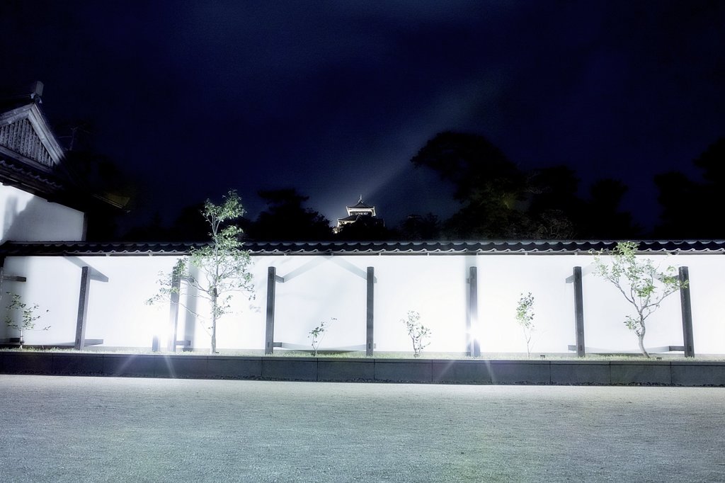 松江百景　古城遠望　松江城