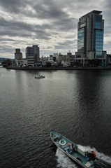 松江百景　ある夏の朝　宍道湖２