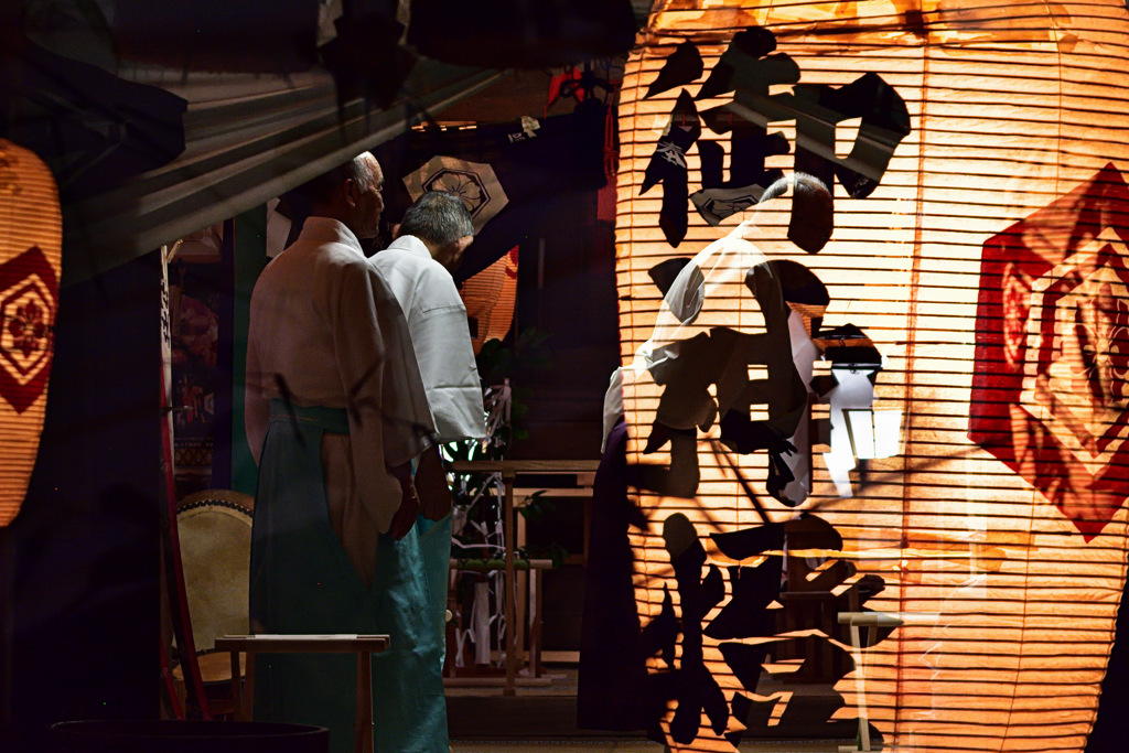 ninjinの大社散歩　大土地神楽保存会2