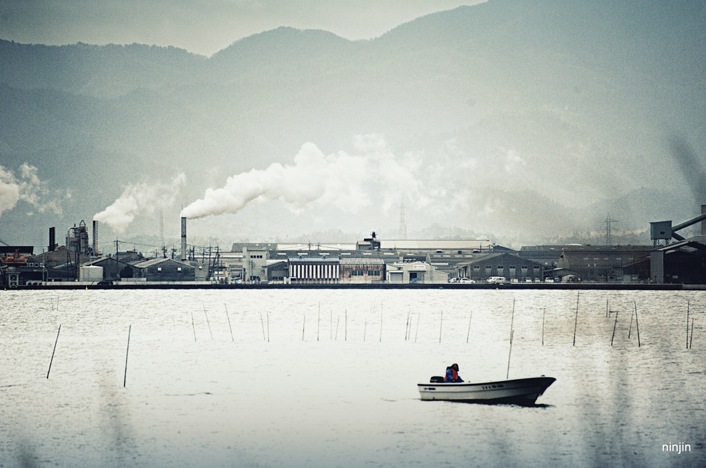 松江百景　工場のある風景　3