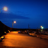 伯耆の国散歩　夜の港２