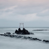 伯耆の国散歩　海中の鳥居　日本海