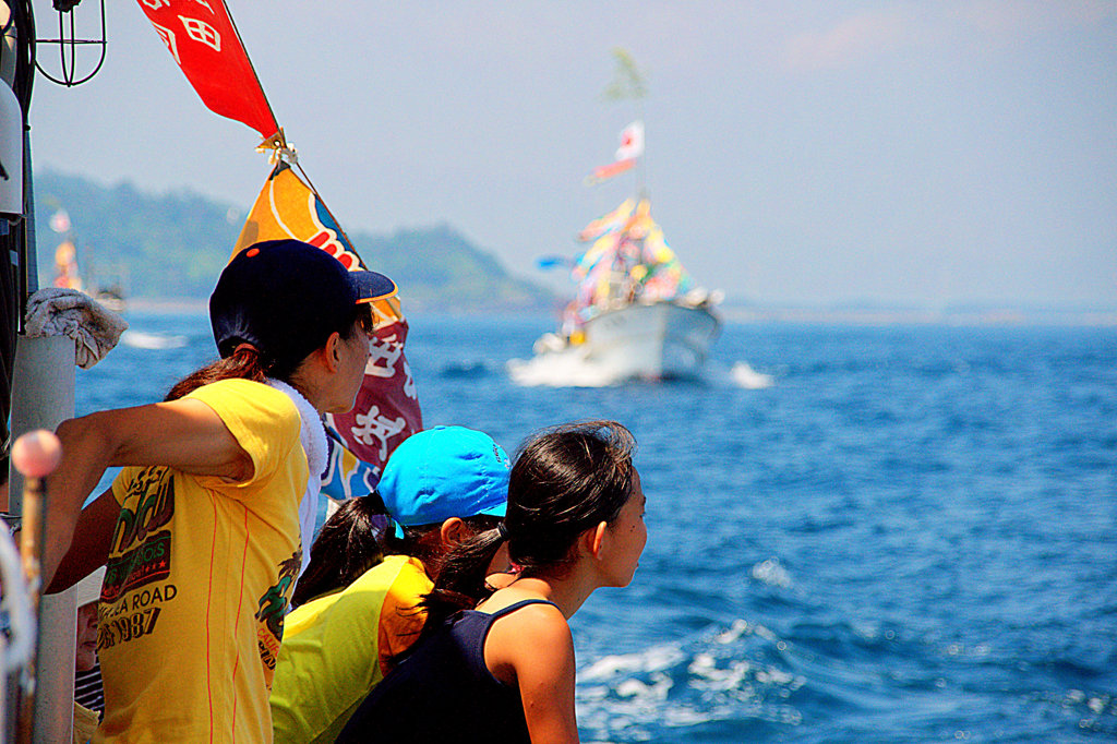 故郷の夏祭り