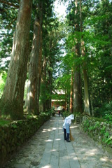 光前寺参道