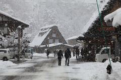 大晦日の白川郷