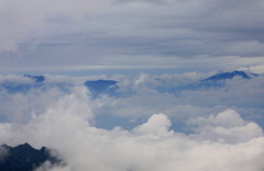 雲の向こう