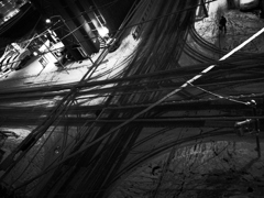 そこにある雪道