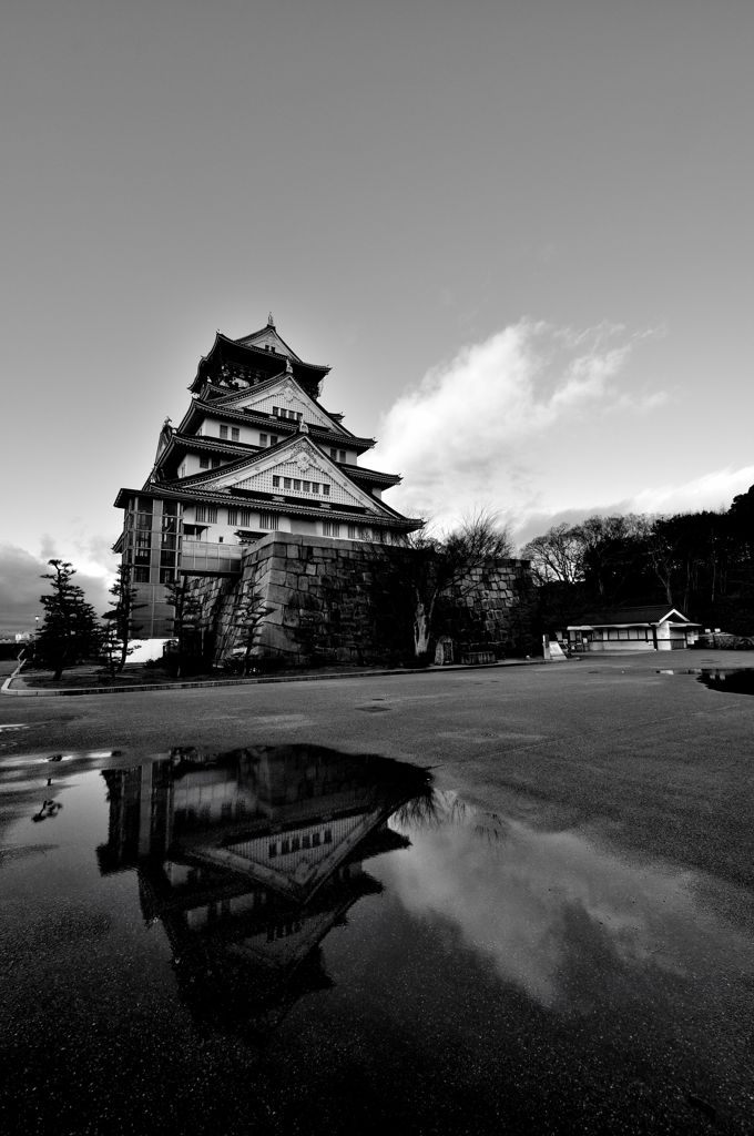 モノクローム大阪城