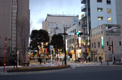 夕暮れの街４
