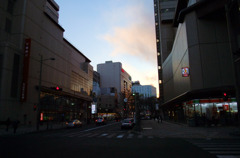 夕暮れの街２